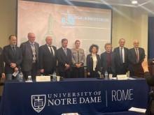 Missinne at at the Cushwa Center of the University of Notre Dame in Rome