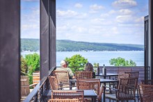 Lage am Keuka See