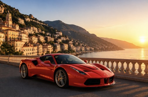 Ferrari in Monaco
